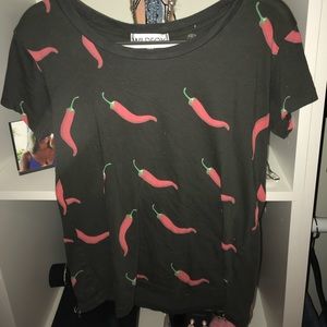 WILDFOX chili peppers tee